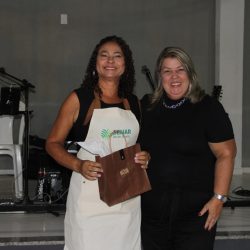 Maria José Panema em 2º lugar com a canjica com amendoim